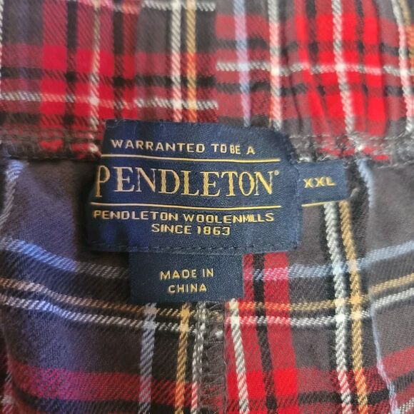 Pendleton Multi-Color Plaid Pajama Set Mens Size XXL - Picture 7 of 10